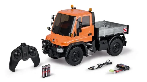 "Vehicle MB Unimog U300 2.4 G 100% RTR orange 1:12 image"