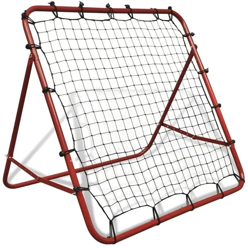 "Football kickback rebounder adjustable 100x100 cm image"