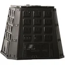 Natural Compost Silo Black 400 L 6071480