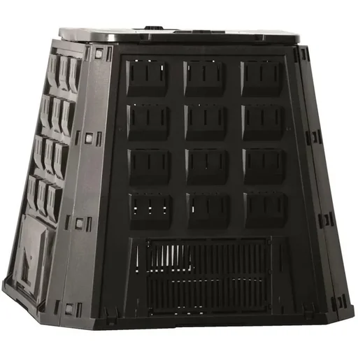 "Natural Compost Silo Black 400 L 6071480 image"