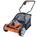 LM C38 20 V cordless cylinder lawn mower, including battery and charger