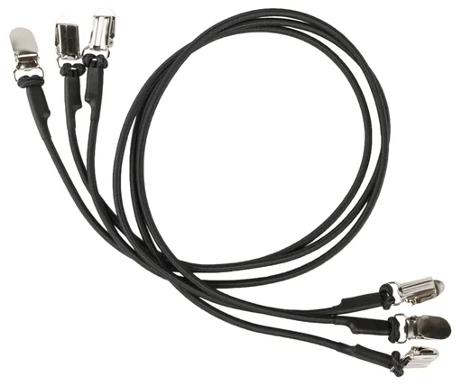 "Fastening strap 3-part black image"